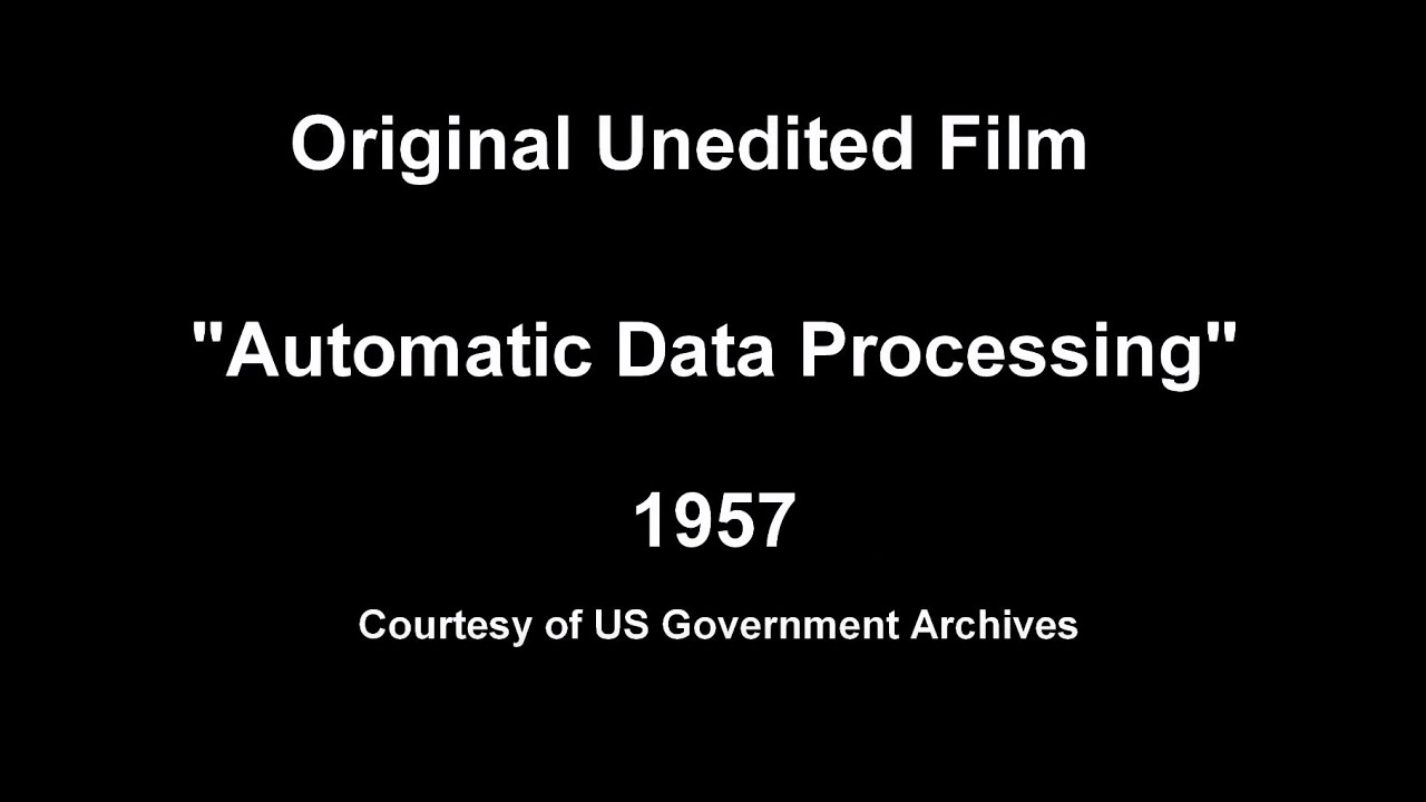 1957 г. Автоматическая обработка данных, центр обработки данных мэйнфрейма IBM 705, IBM 650, арме...