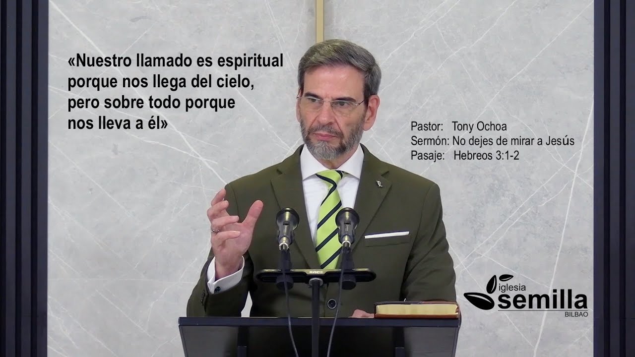 No dejes de mirar a Jesús (Hebreos)