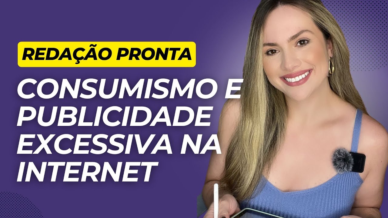 Redação sobre consumismo