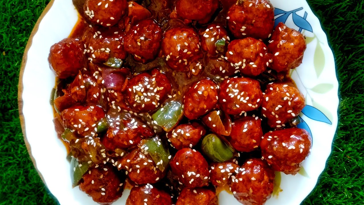 কোরিয়ান স্টাইলে চিকেন মাঞ্চুরিয়ান রেসিপি। একবার খেলে বারবার খাবার ইচ্ছা যাবে 😋👌🌶️🍅🫑