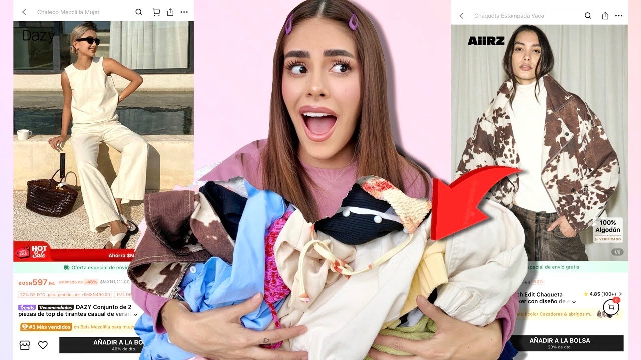 Lo que ped&iacute; VS Lo que recib&iacute; *ROPA que ya no me queda por estar EMBARAZADA* 🤰🏻👚