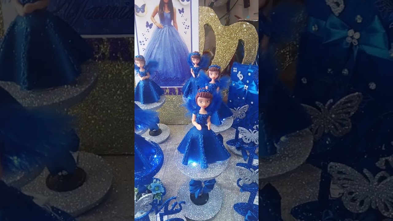 mariposas azules souvenirs