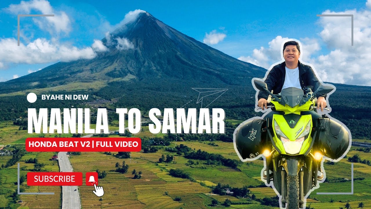 Manila to Samar 2024 | Honda Beat Fi V2 | Full Video
