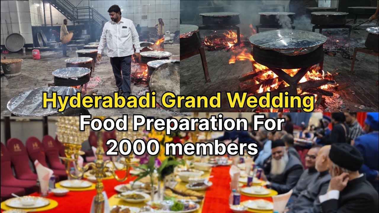 Grand Hyderabadi Wedding for 2000 members