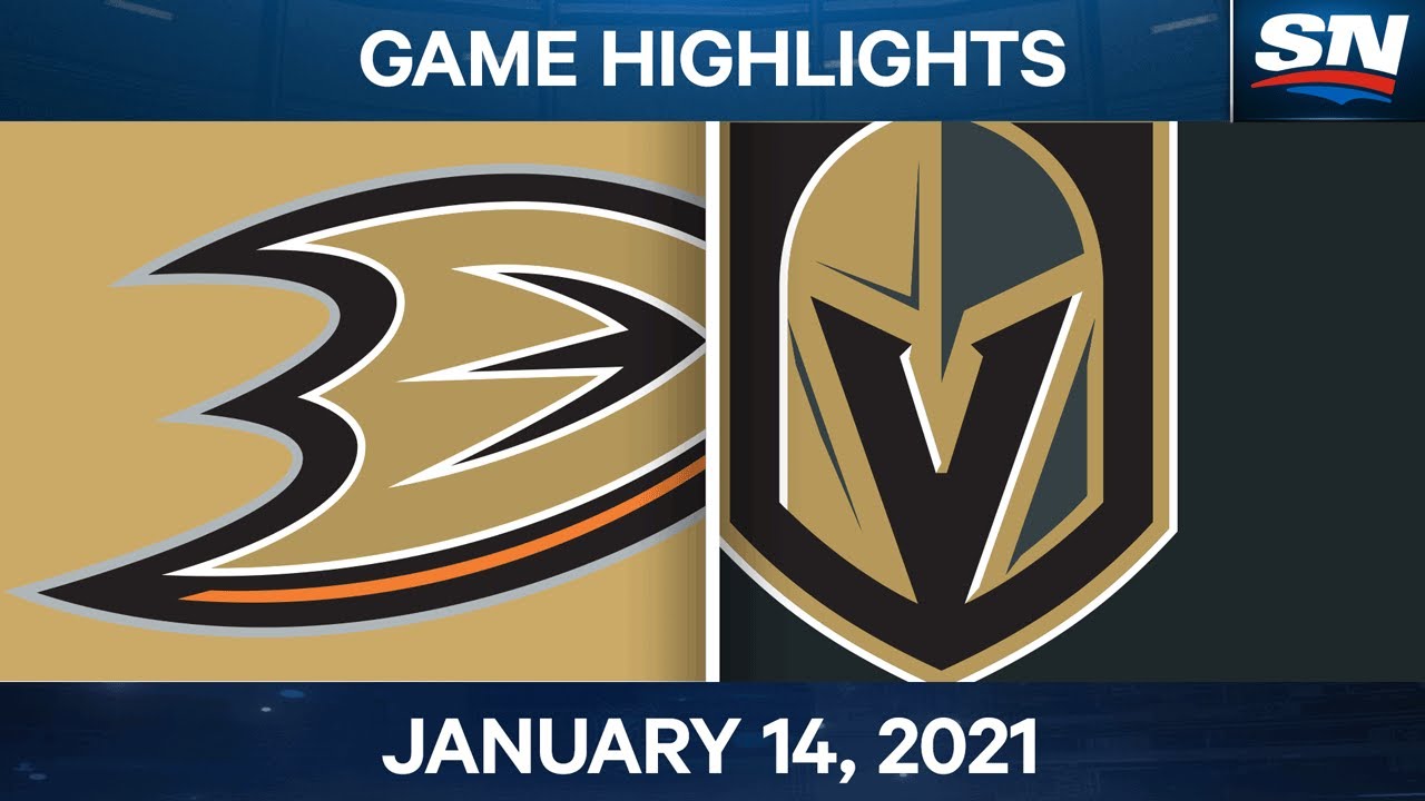 NHL Game Highlights | Ducks vs. Golden Knights - Jan. 14, 2021