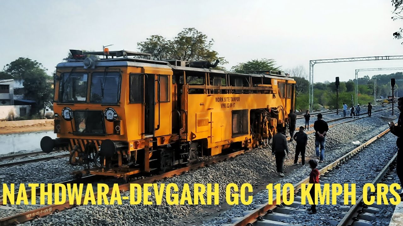 Nathdwara–Devgarh Gauge Conversion 🚆 | Kankroli Section Ready for 110 kmph CRS | TTM Work On Site