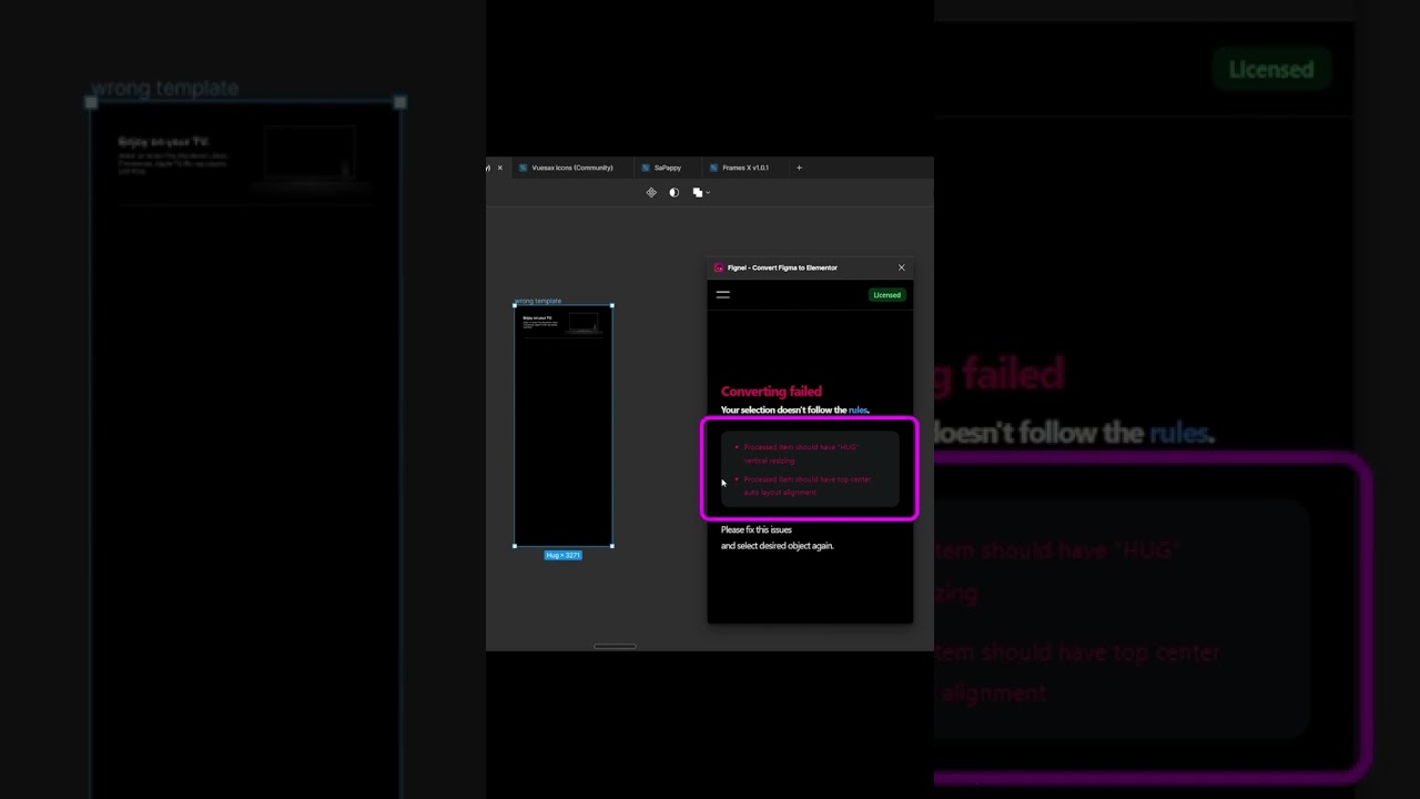 How to create a page body? In Figma