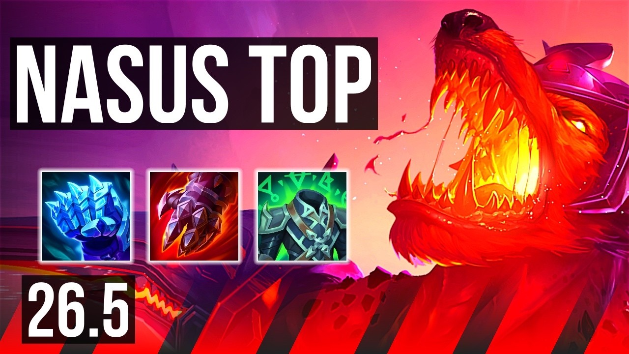 NASUS vs DARIUS (TOP) | NA Master | 26.5