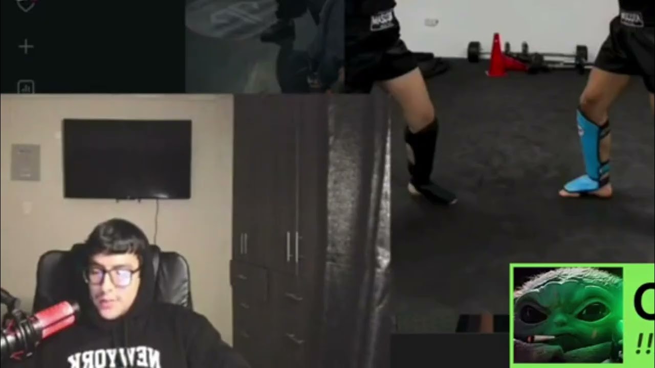 CORI | se BURLA🤣 de ENTRENAMIENTO🥊 de B0X de MAN0LIT0🤏