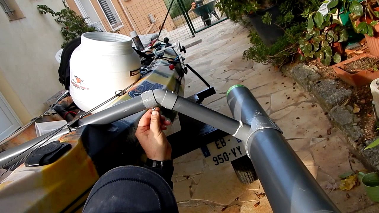 Mes stabilisateur kayak Hom made