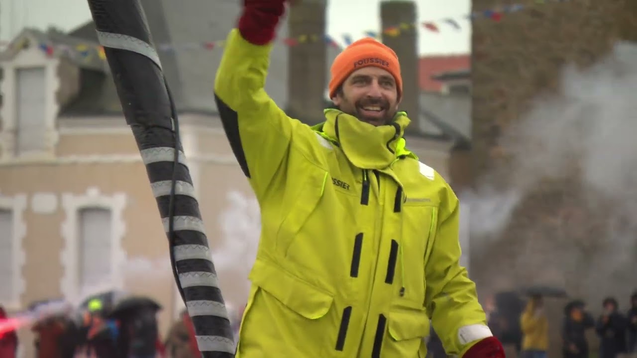 [ VENDÉE GLOBE ] - DIMANCHE 9 FÉVRIER 2025 - 91 JOURS 35 MINUTES ET 35 SECONDES - ARRIVÉE