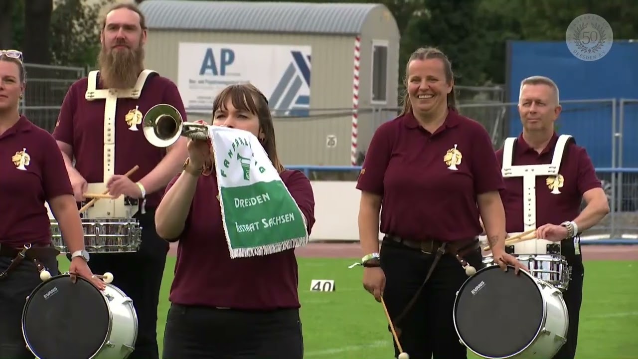 2025 Alumni Band des Fanfarenzug Dresden zur Dresden Fanfare