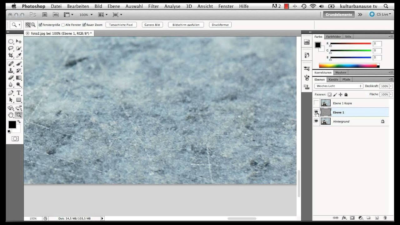 Photoshop: Schärfen mit dem Hochpass-Filter