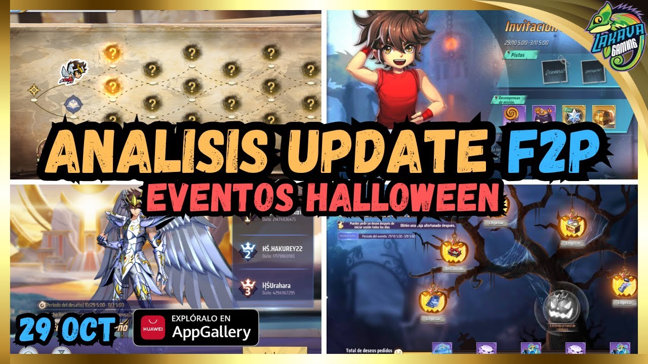 HALLOWEEN Saint Seiya Awakening VUELVE EVENTOS de 1987