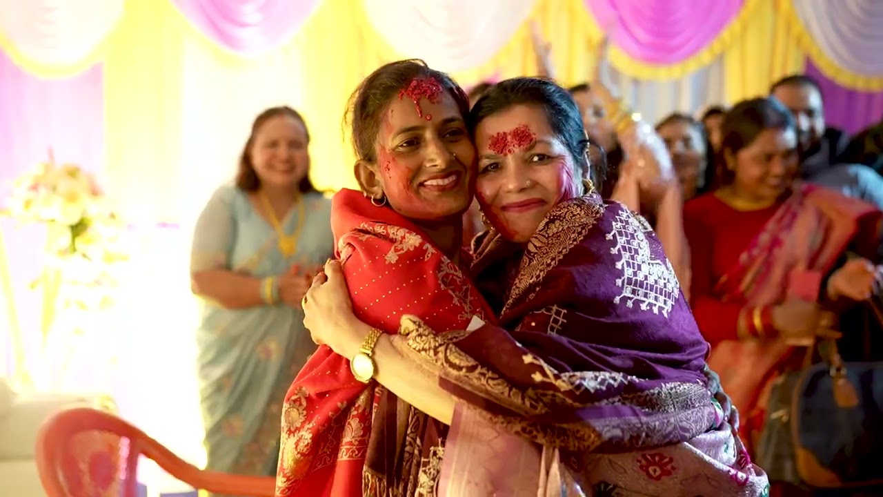 Rabin weds reehana lamjung reception
