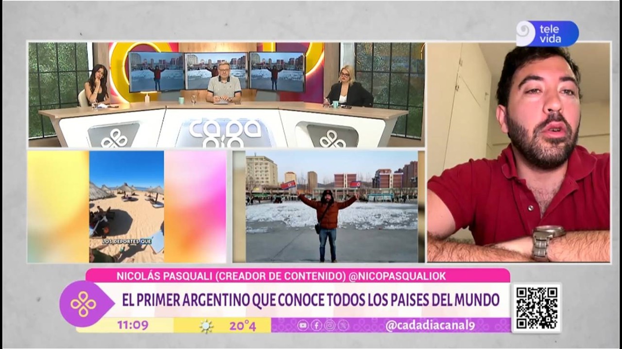 ¡El primer argentino en conocer todos los países del mundo!