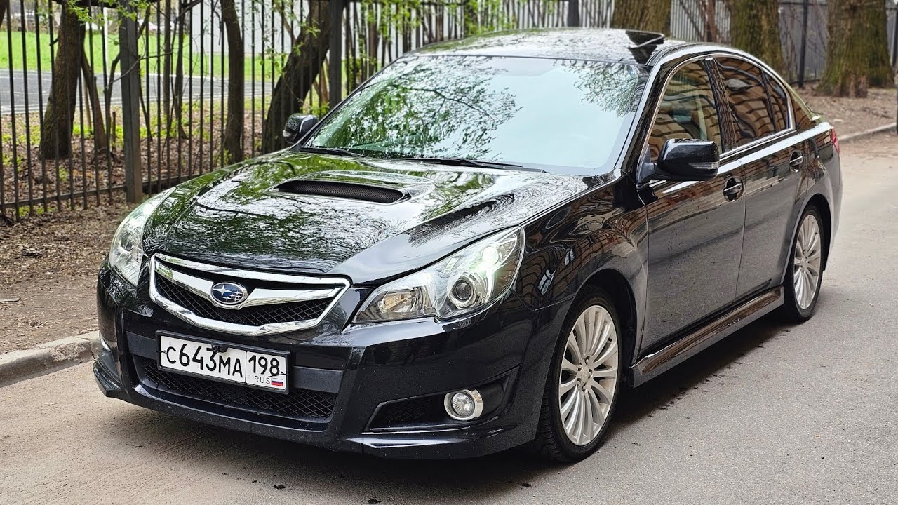 Subaru Legacy GT (BM) 2011г 2,5л турбо акпп - обзор