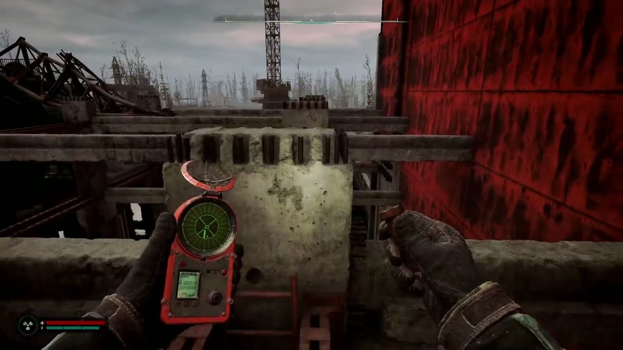 Exploring inside Red Fortress (STALKER 2)