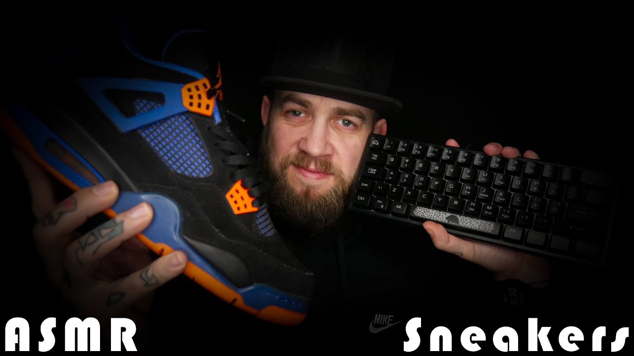 ASMR Random Trigger Assortment Ft Jordan 4's