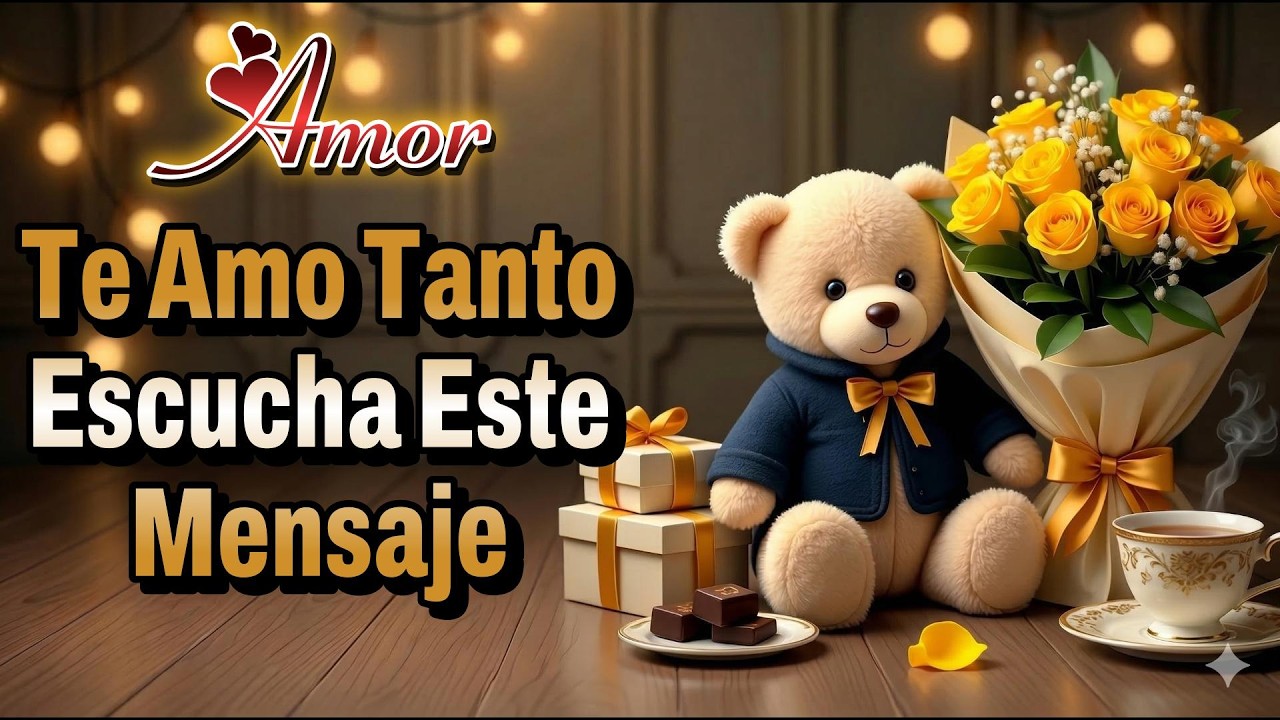 MENSAJE DE AMOR🌹Lindas palabras de Amor / Amor estas Palabras Son Para Ti