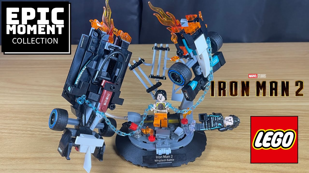 LEGO Iron Man 2 EPIC MOMENT COLLECTION MOC 