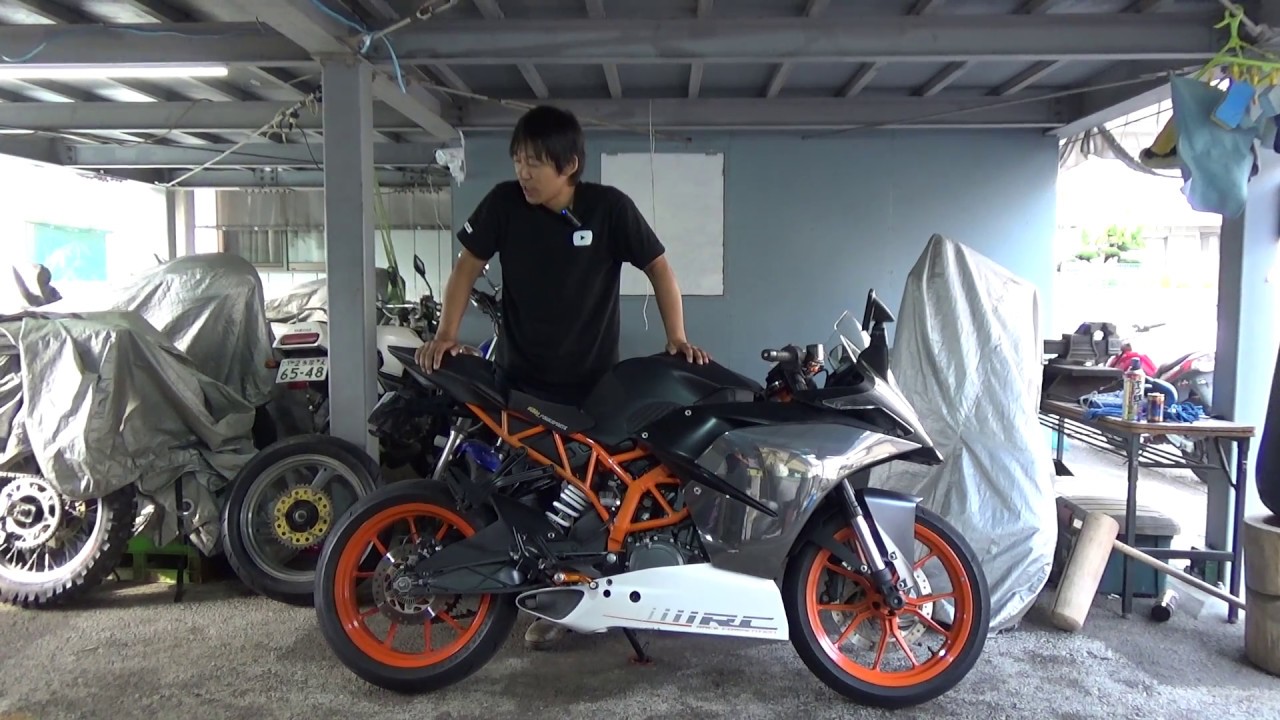 KTM:RC390参考動画：RCは「Race Competition」の略とデザイン