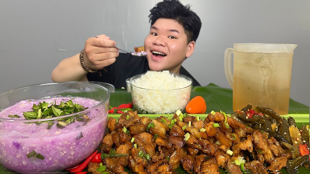 Thịt Kho Tiêu & Canh Khoai Mỡ Dưa Mắm Đậm Vị Cơm Nhà | Dương Doubar