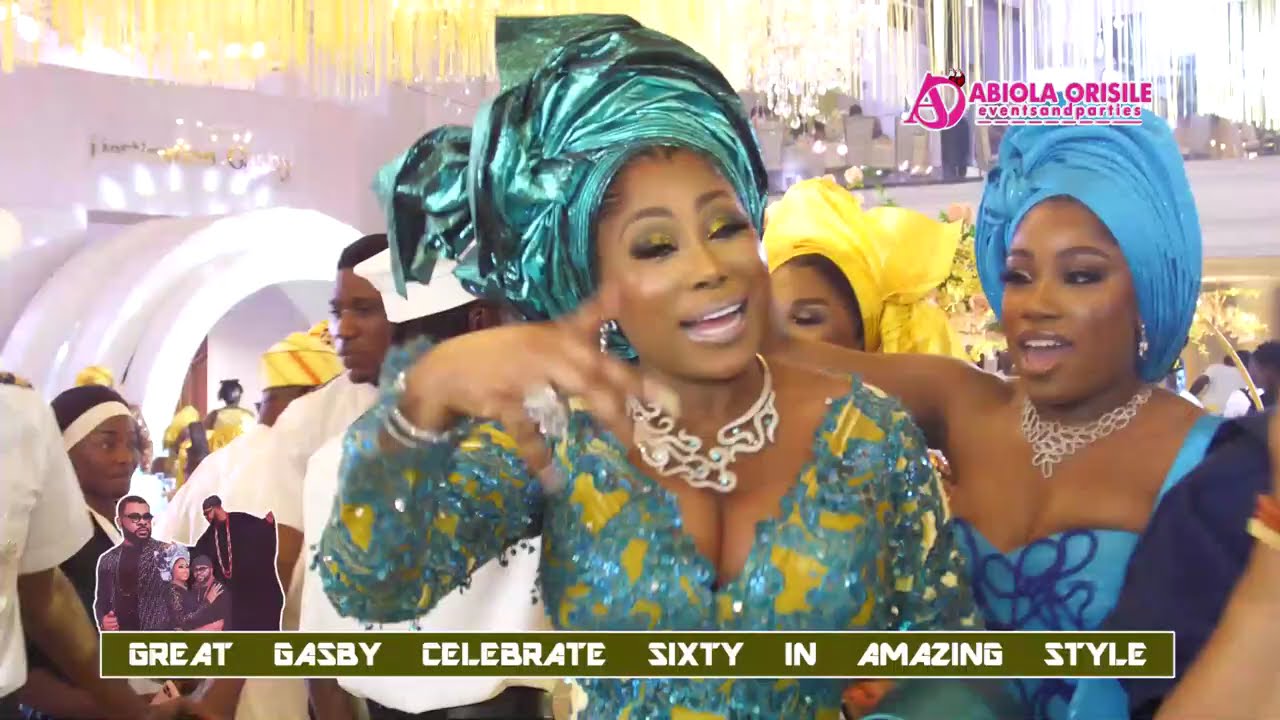 Gasby at 60! Over 100 Maryland Big Boys and Babes stormed Naija & Brought Another Level to owambe