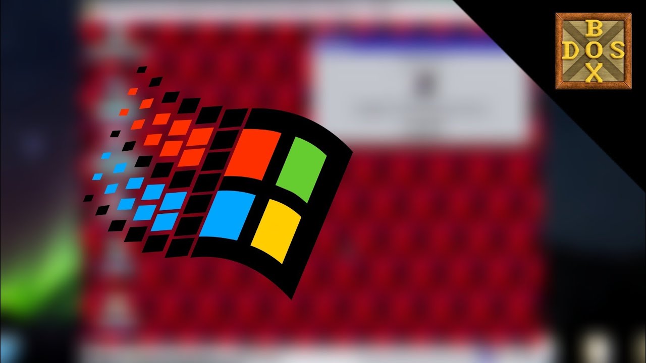 Как установить Windows 95 на DOSBox.