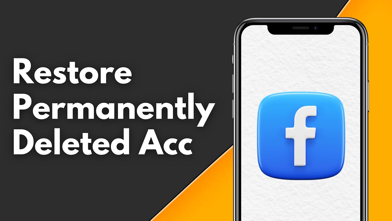 How to Restore Permanently Deleted Facebook Account