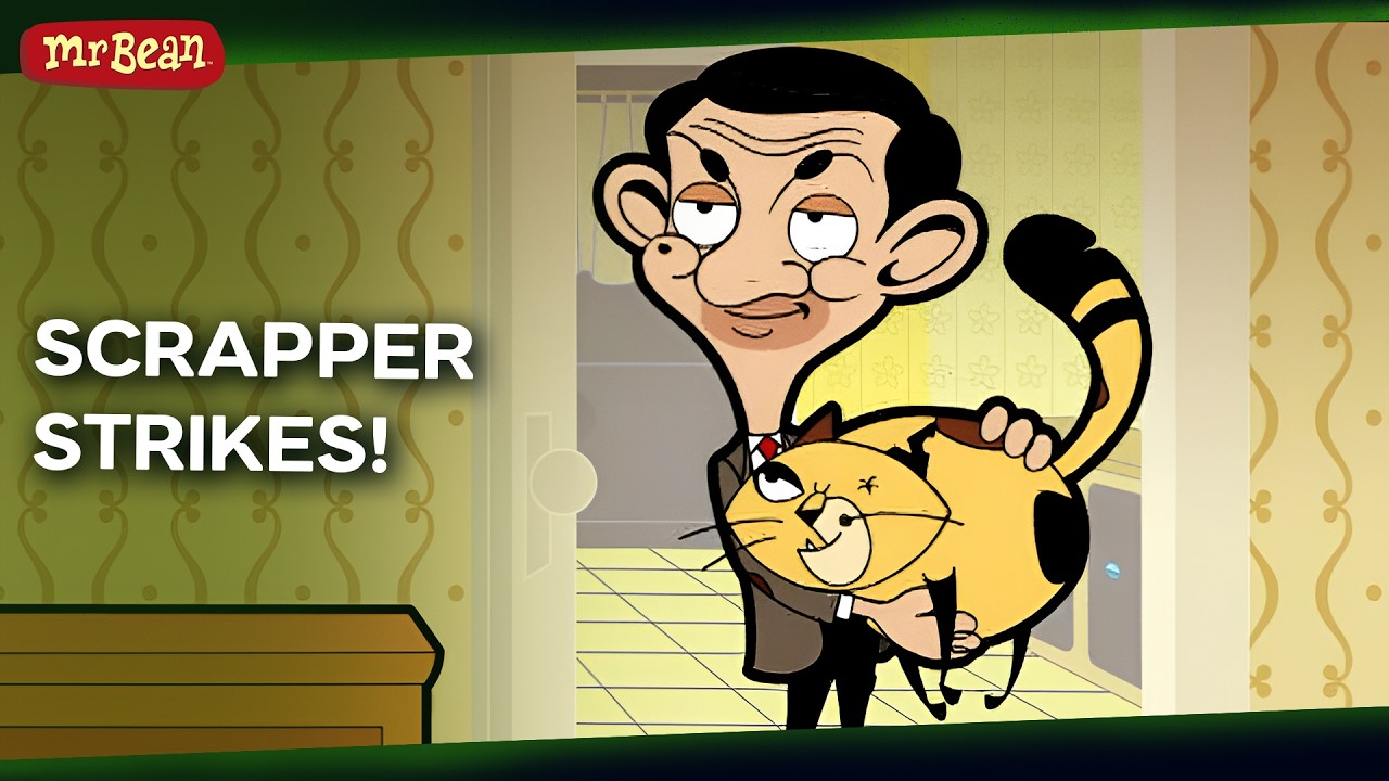 Scrapper Ruins Mr Bean’s Day! | Mr Bean - Cartoons for Kids