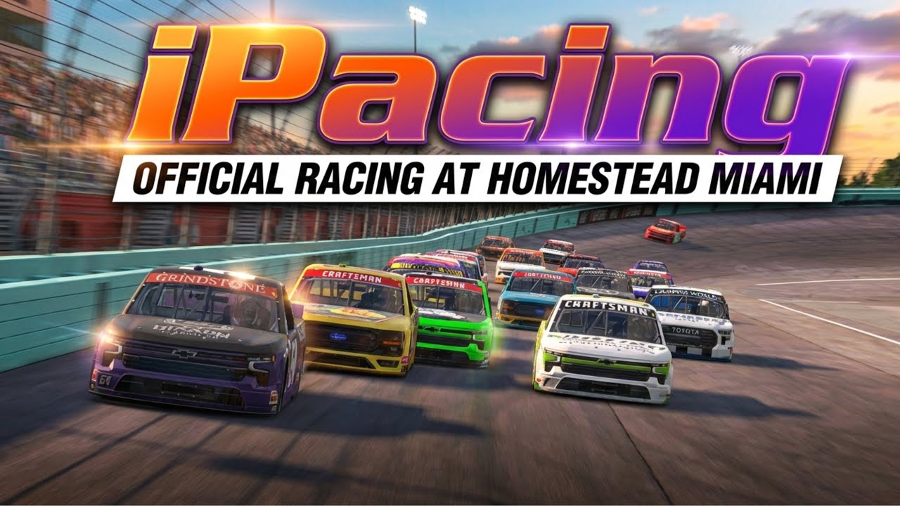 iRacing Nascar Official - Nascar Craftsman Truck Series - Homestead Miami Speedway