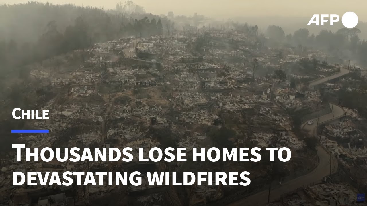 'Devastating': Penco residents describe how Chile wildfires destroyed their homes | AFP