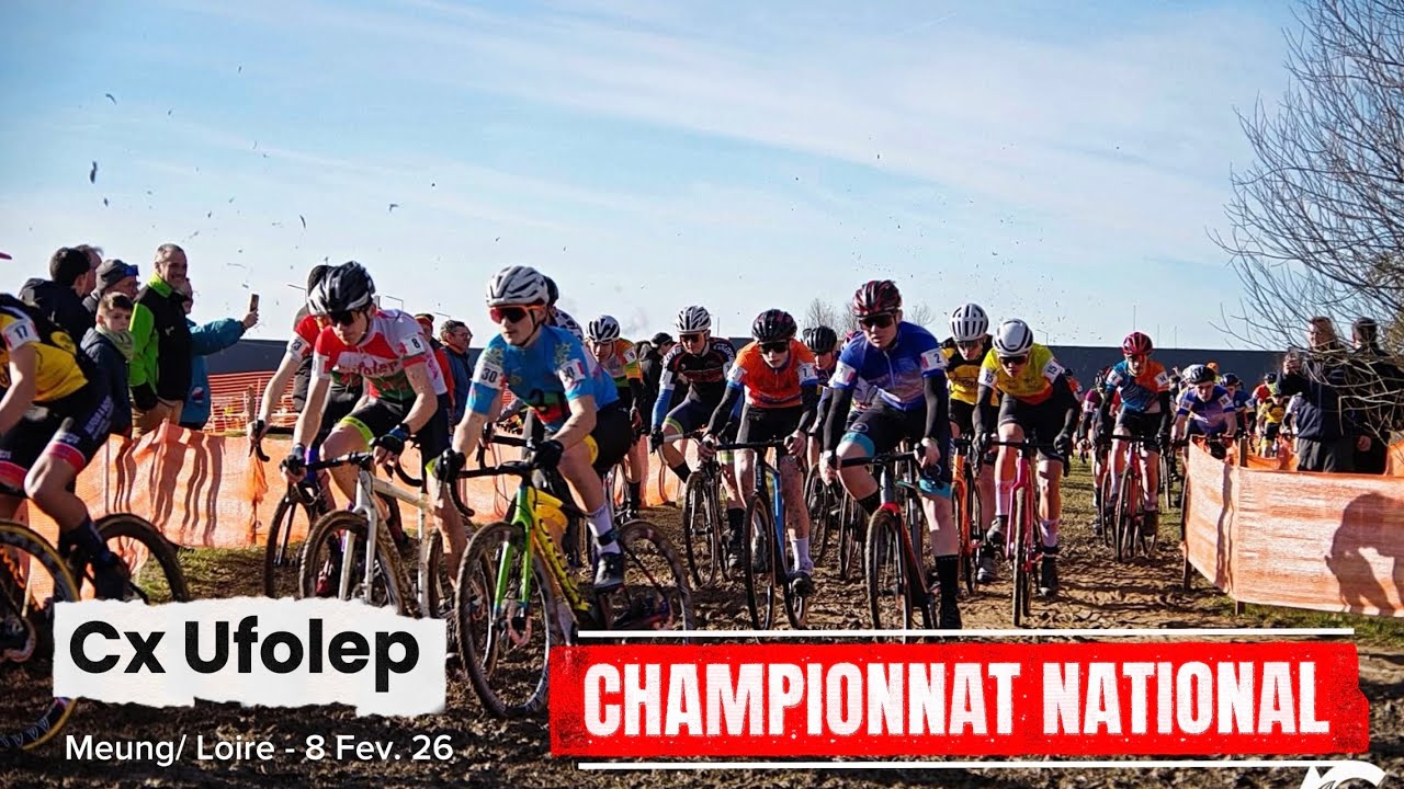 Marius Champion National ! 🥇 Le sacre final de la saison de Cyclo-cross.