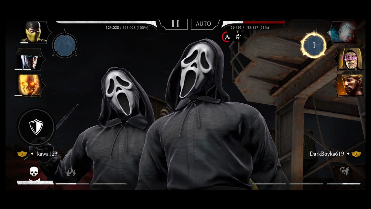  Mortal kombat GHOSTFACEمورتال كومبات موبايل 