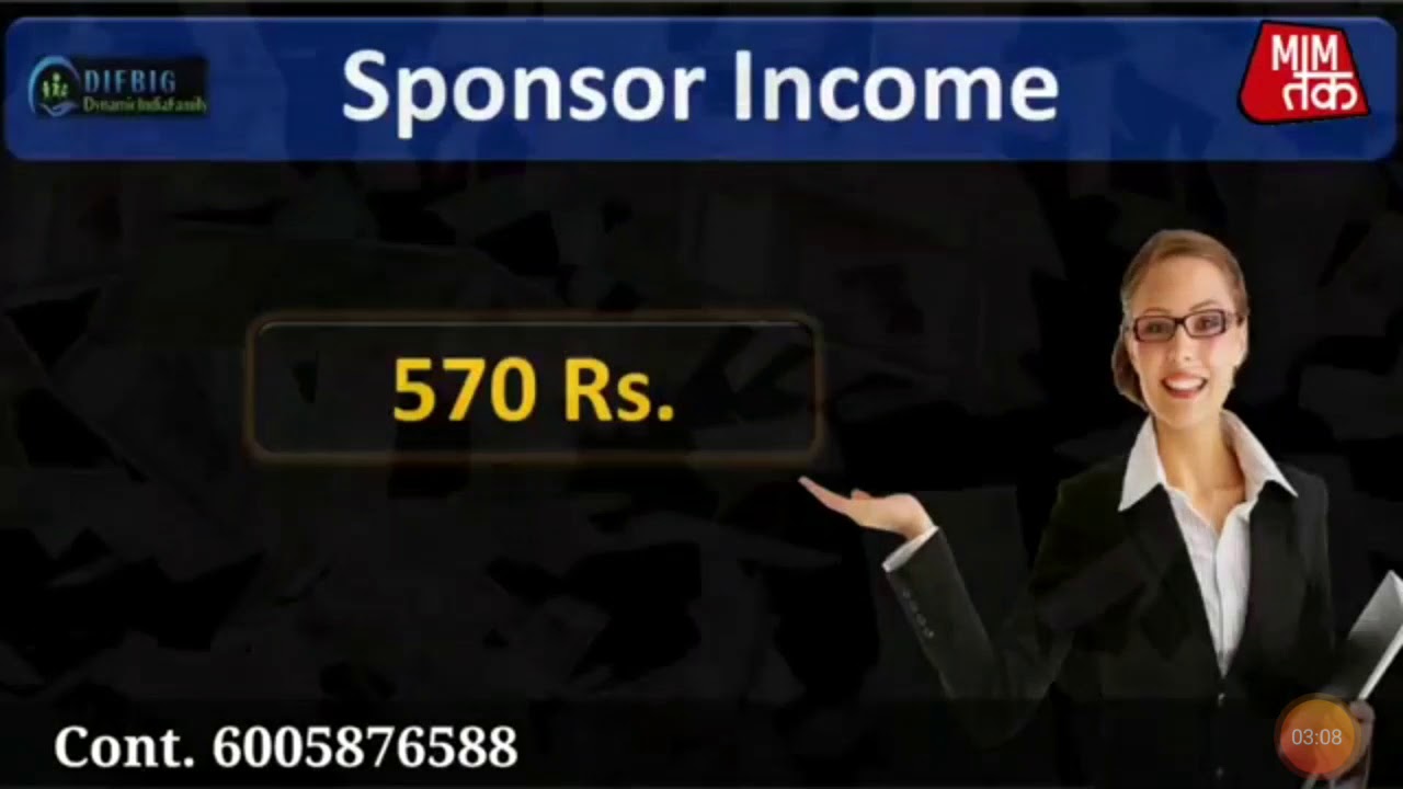 Latest plan. Dynamic India family. 2250 se 52 crr ki income.