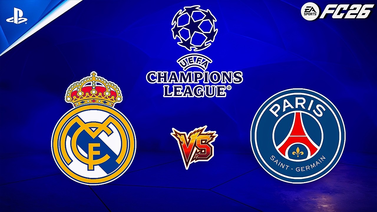 Real Madrid vs PSG - UEFA Champions League Final | FC 26 | PS5 [4K60]
