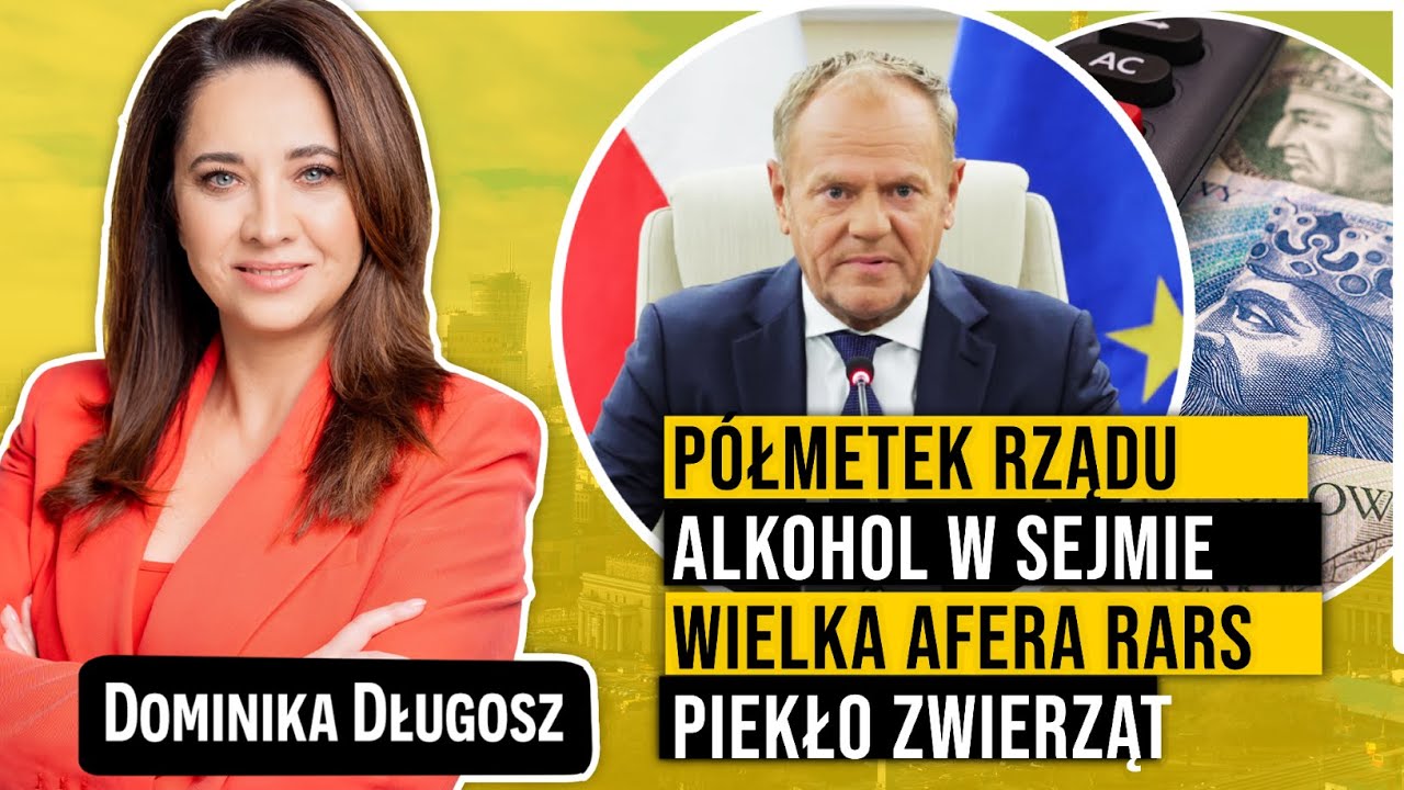 🔴 P&oacute;łmetek rządu, alkohol w Sejmie, wielka afera RARS i piekło zwierząt | Onet Rano. 🔴