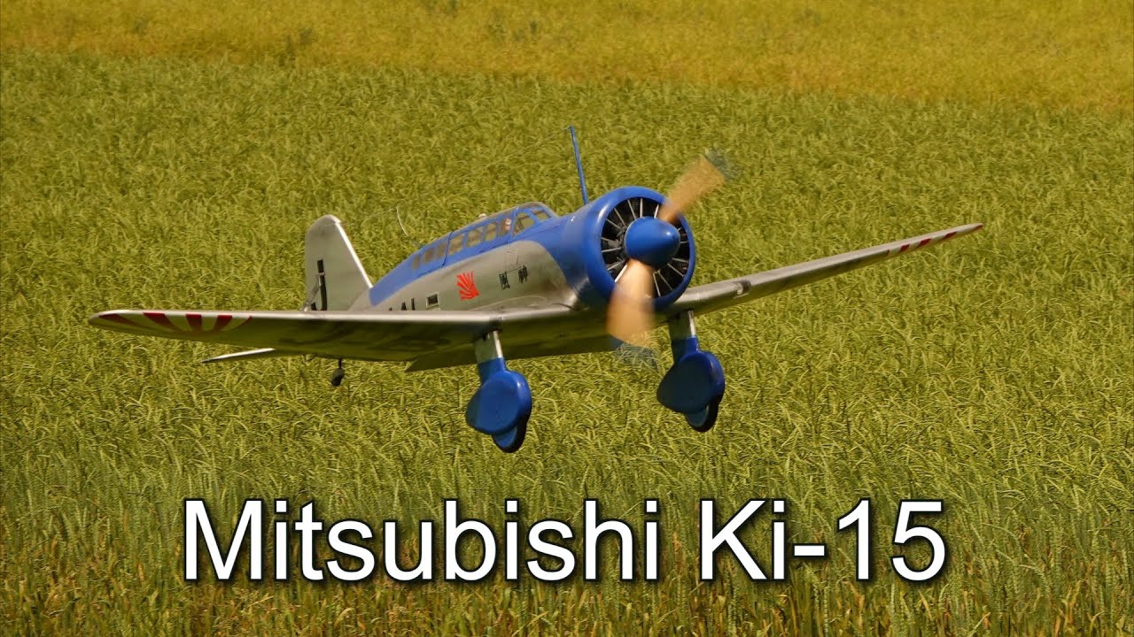 Mitsubishi Ki-15 scale 1/4 Huttwil 2025