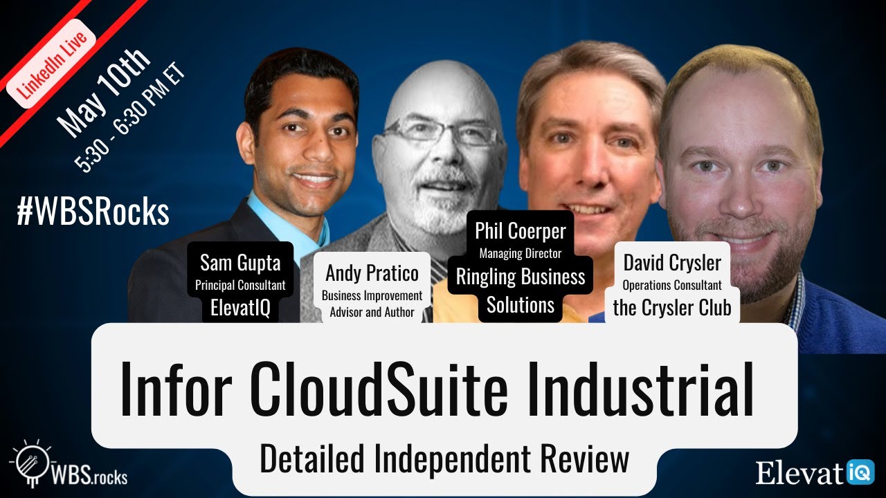 Infor CloudSuite Industrial (Syteline) Detailed Independent Review