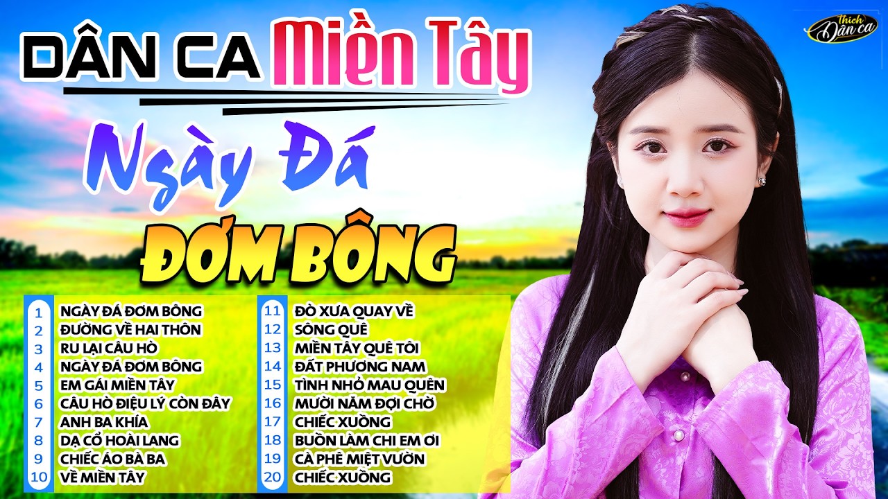 Ngày Đá Đơm Bông ➤ Liên Khúc Dân Ca Miền Tây Hay Nhất 2026 | Nhạc Quê Hương Ngọt Lịm Tình Quê