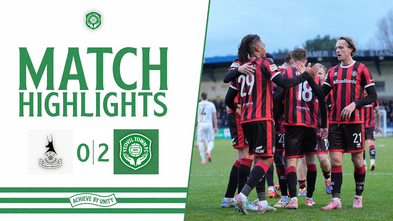 Highlights | AFC Telford United 0-2 Yeovil Town