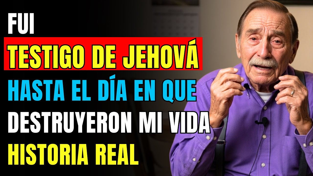 HISTORIA REAL👴💔Fui Testigo de Jehová pero un SECRETO OSCURO me destruyó.