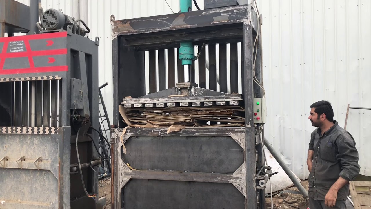 تجربة مكبس كرتون تقنية ايطالي كنترول كهرباء