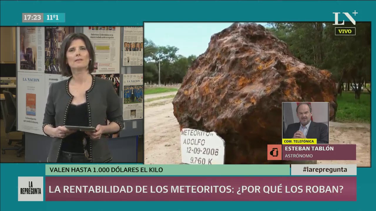 La rentabilidad de los meteoritos, ¿por qué los roban?
