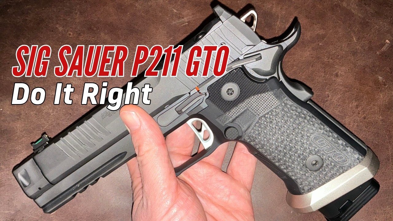SIG P211 GTO — сделай это правильно
