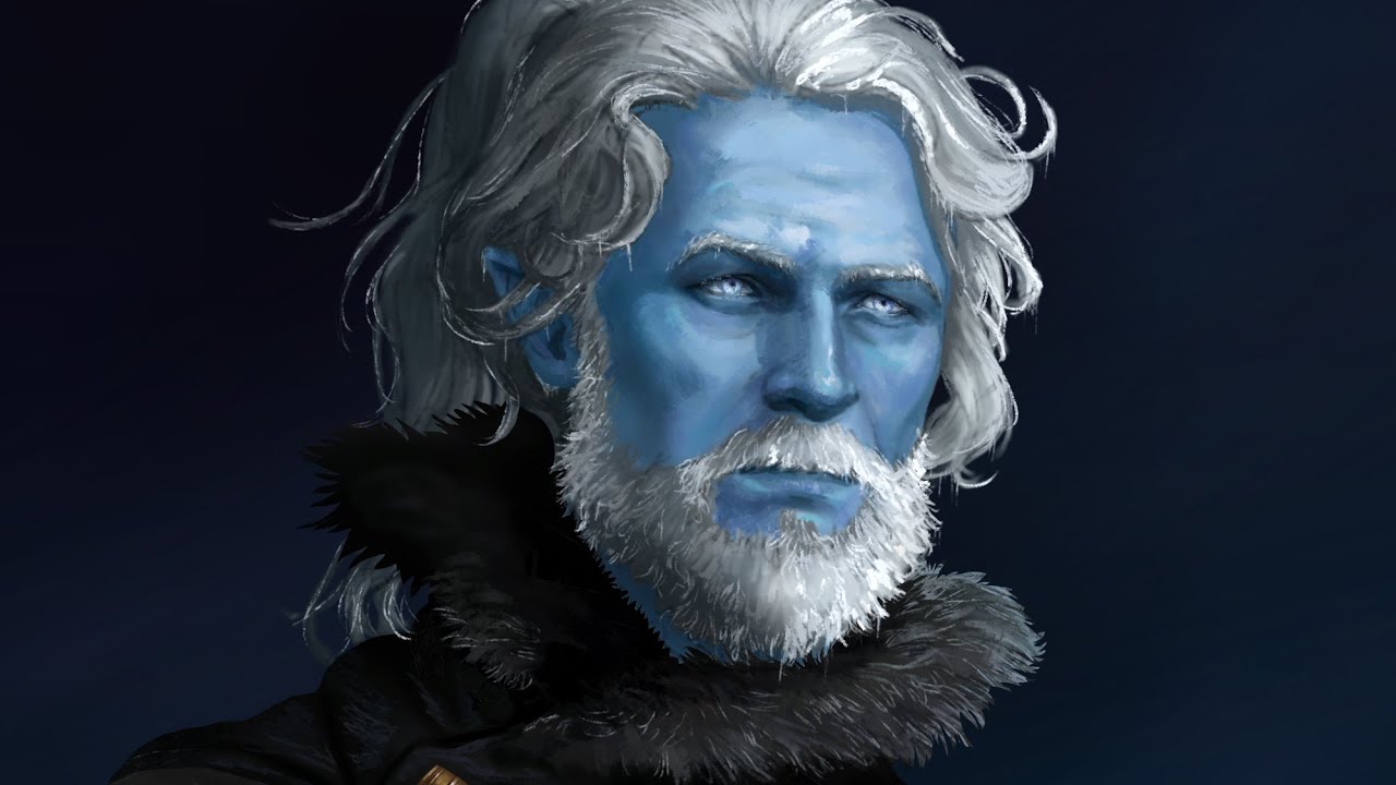 Krita Digital Character Portrait: Reymond
