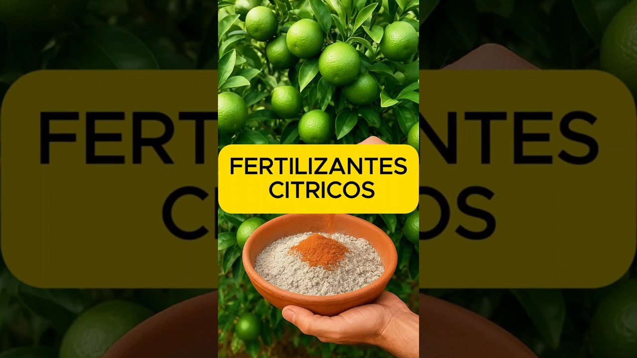 Fertilizantes Citricos. #fertilizantes #caseros #citricos