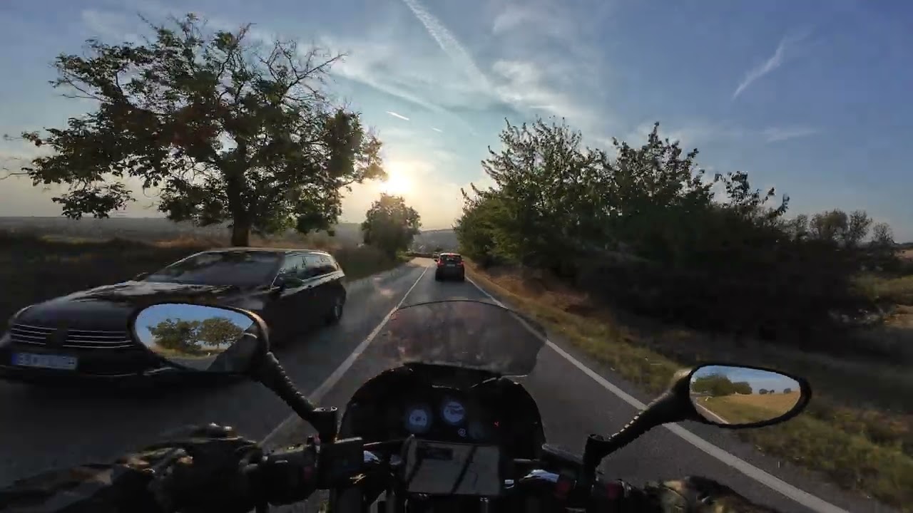 Yamaha TDM 850 4TX - Late afternoon ride - DJI Osmo Action 4 + DJI MIC 2