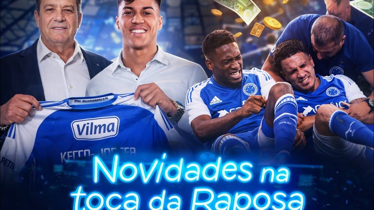 🚨 LESÕES, PRESSÃO E 30 MILHÕES DE EUROS! O CRUZEIRO ESTÁ NO LIMITE!!